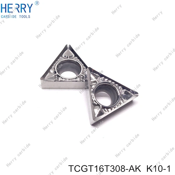 Alüminyum uç üstün kalite için kullanılan 10 adet tcgt16t308-ak