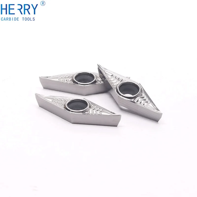 alüminyum 10 adet vcgt160402-ak cnc karbür tornalama uçları