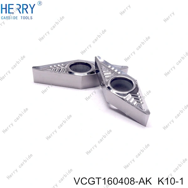 vcgt160408-ak karbür uç kesici uç alüminyum için bıçak