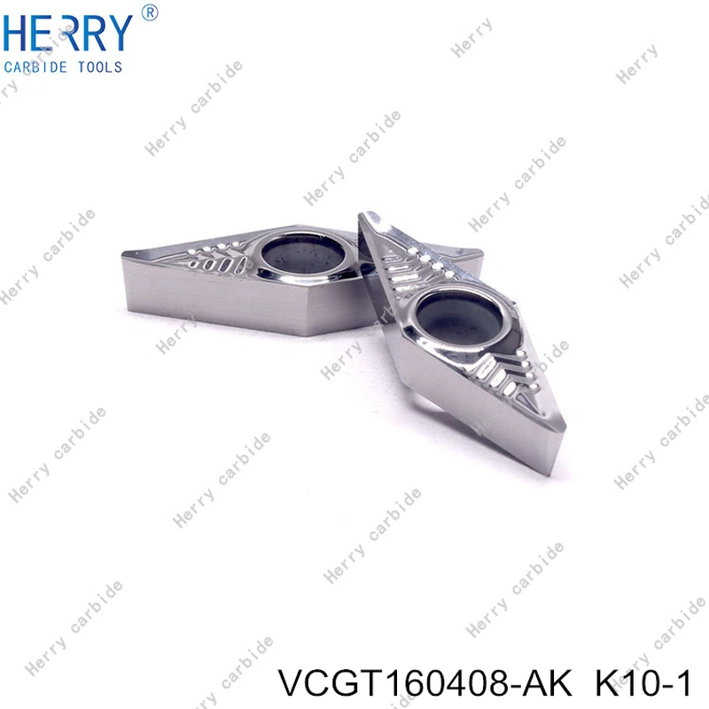 vcgt160408-ak karbür uç kesici uç alüminyum için bıçak