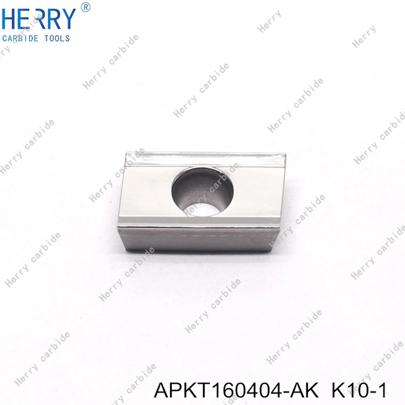 Alüminyum parmak freze aracı için 10 adet apkt160404-ak karbür uç  