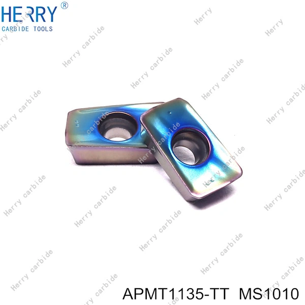 Fresa apmt1135pder insertos de carburo de fresado indexables
