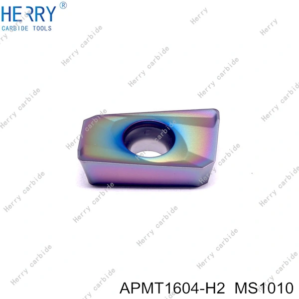 apmt1604pder-h2 fresado cnc inserto de carburo de fresado duro