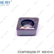 çelik ve paslanmaz çelik için yüksek sertlikte karbür uç ccmt060208