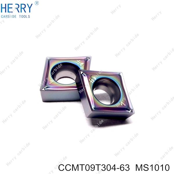 yüksek sertlikte tornalama için sinterlenmiş karbür uçlar ccmt09t304-99  
