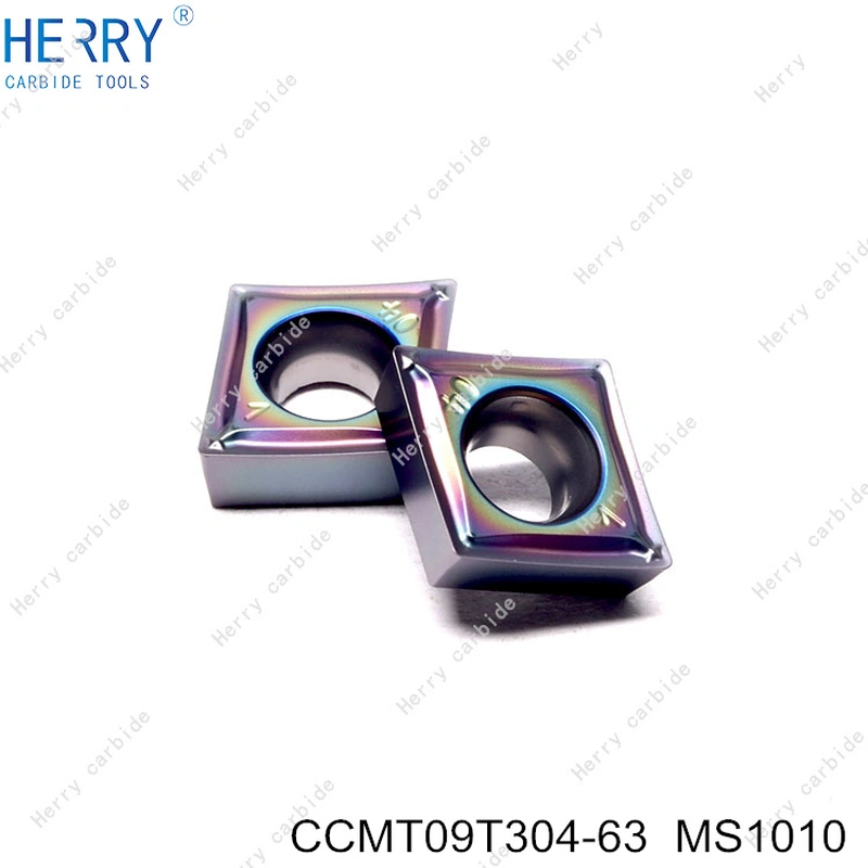 yüksek sertlikte tornalama için sinterlenmiş karbür uçlar ccmt09t304-99  