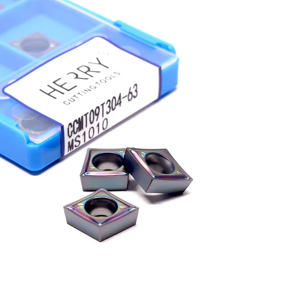 yüksek sertlikte tornalama için sinterlenmiş karbür uçlar ccmt09t304-99  