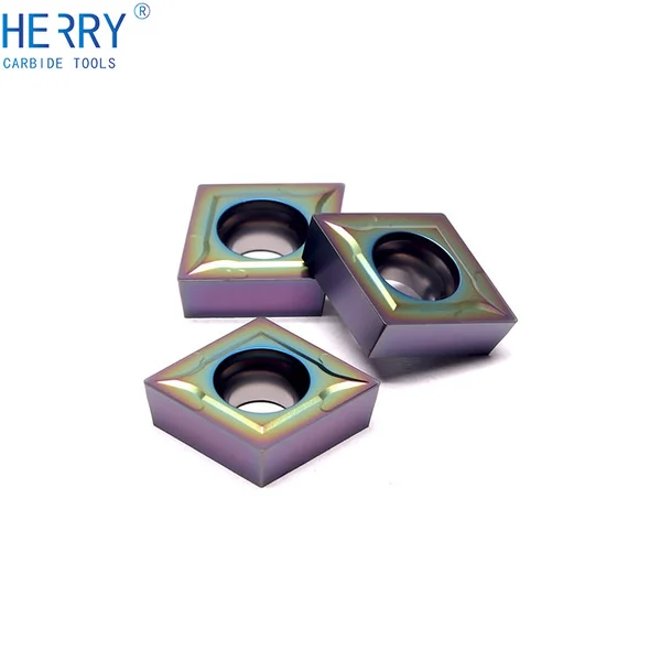 çelik ve paslanmaz çelik için yüksek sertlik ccmt120404 karbür uçlar