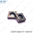 çelik ve paslanmaz çelik için yüksek sertlik ccmt120404 karbür uçlar