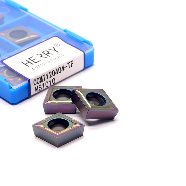 çelik ve paslanmaz çelik için yüksek sertlik ccmt120404 karbür uçlar