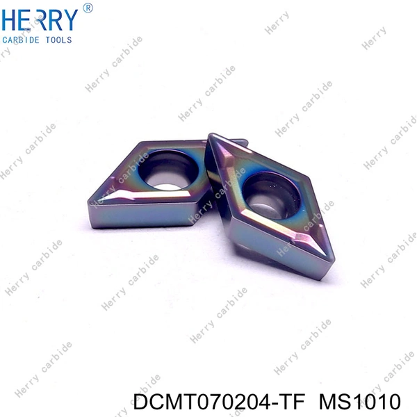 torna torna aleti için yüksek sertlikte karbür uç dcmt070204  