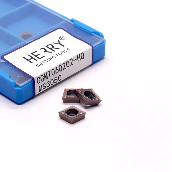 satılık karbür kesici alet ccmt060202-hq tornalama ucu