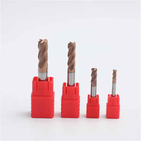 freze kesicisi tungsten köşe yarıçapı parmak freze makinesi kesme aleti