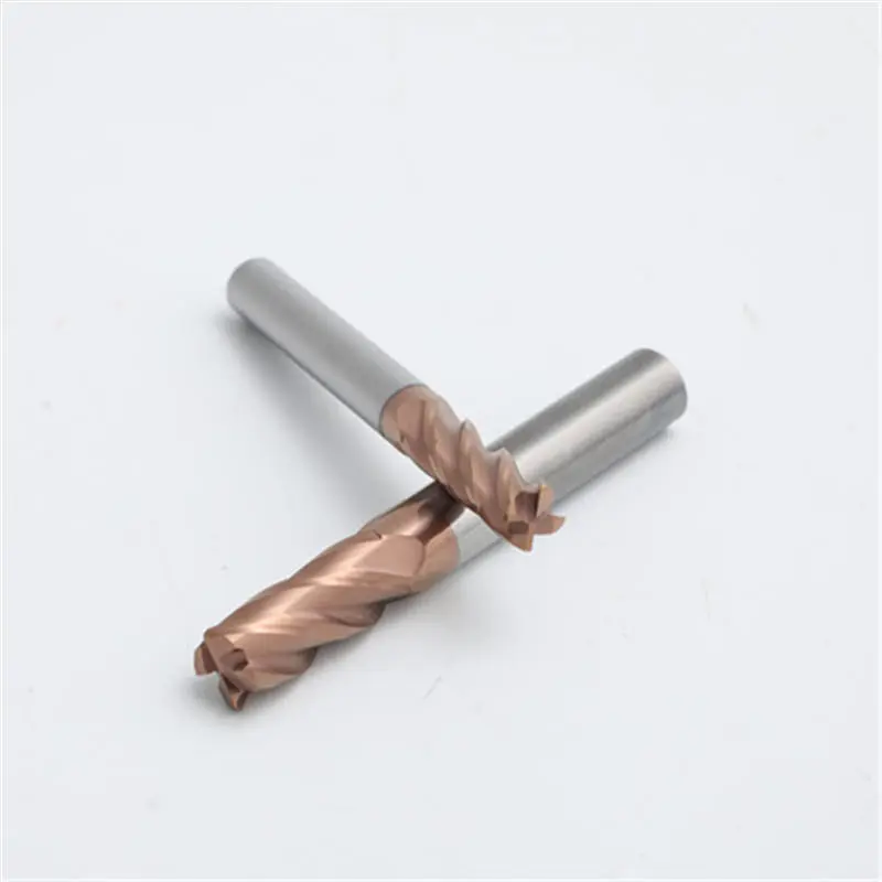 freze kesicisi tungsten köşe yarıçapı parmak freze makinesi kesme aleti