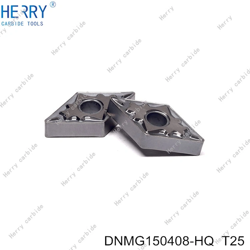 mükemmel kesme kenarı mukavemetine sahip dnmg150408-hq sermet uçlar