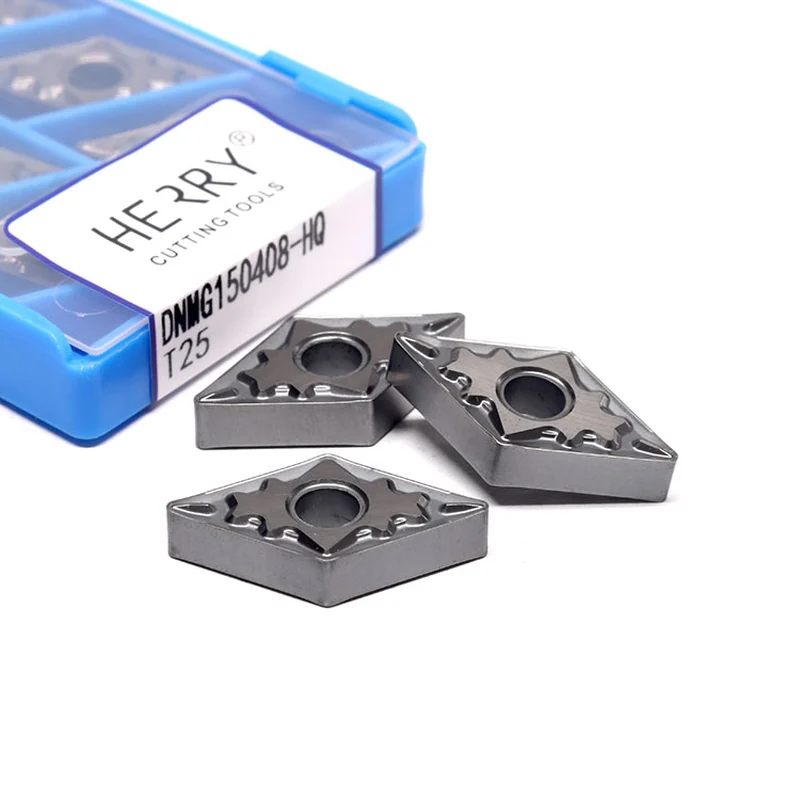 mükemmel kesme kenarı mukavemetine sahip dnmg150408-hq sermet uçlar