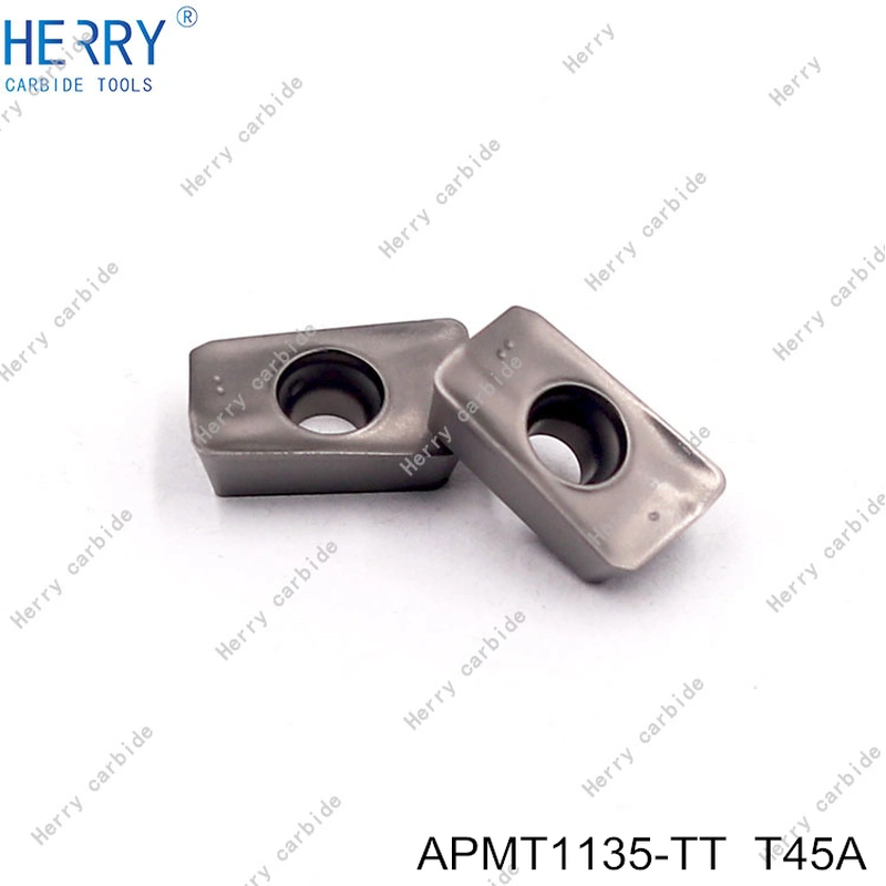 cnc apmt1135-tt çelik için sermet kalıp frezeleme uçları
