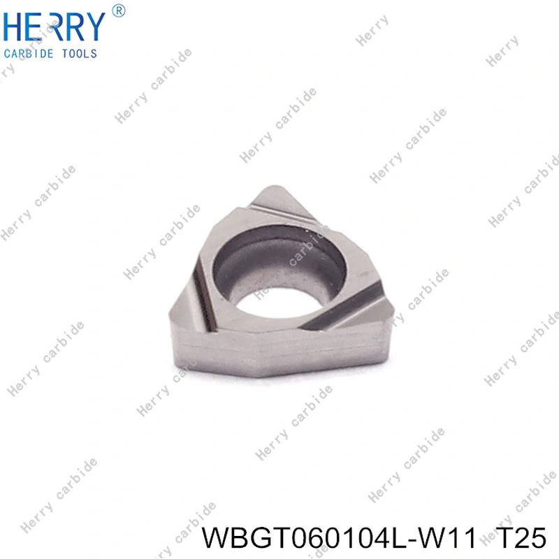 mükemmel performans cnc wbgt060104l-w11 sermet hassas delik işleme uçları