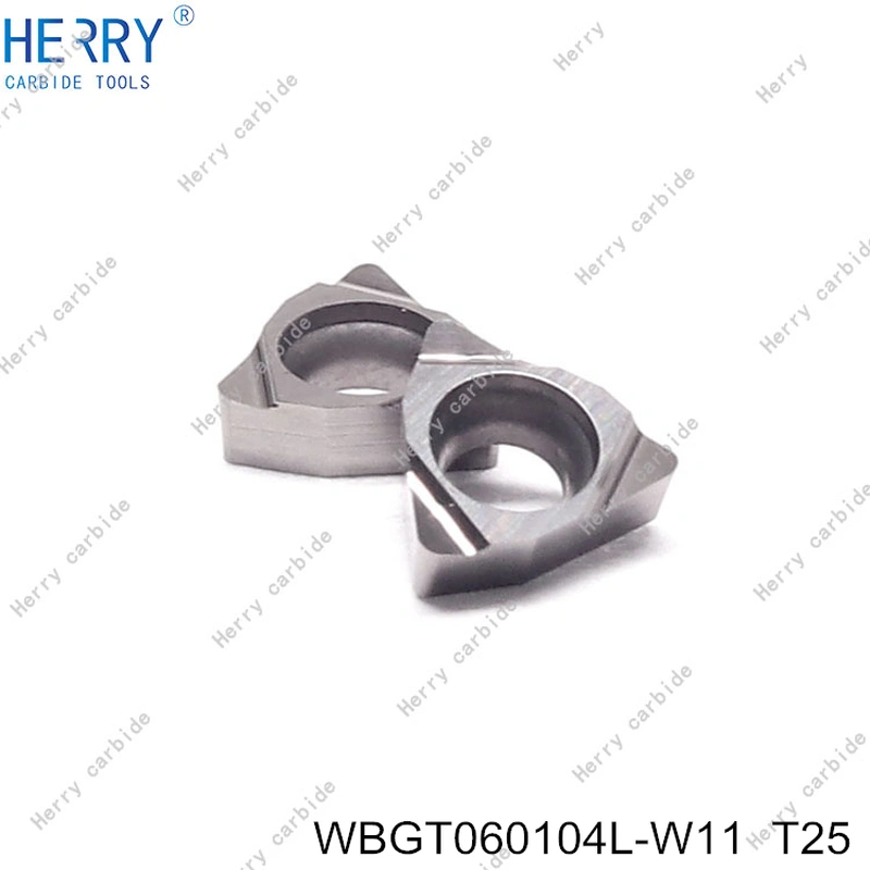 mükemmel performans cnc wbgt060104l-w11 sermet hassas delik işleme uçları