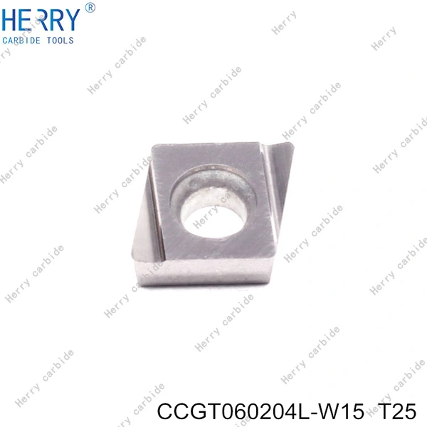 ccgt için yüksek kaliteli ccgt060204l-w15 sermet ince sıkıcı uçlar