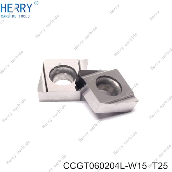 ccgt için yüksek kaliteli ccgt060204l-w15 sermet ince sıkıcı uçlar