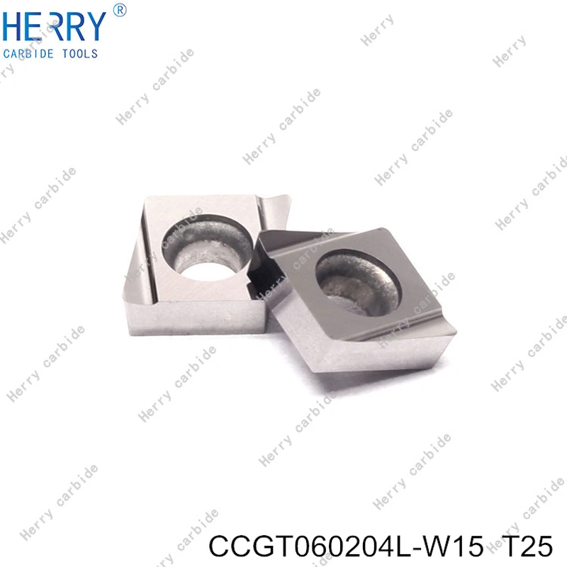 ccgt için yüksek kaliteli ccgt060204l-w15 sermet ince sıkıcı uçlar