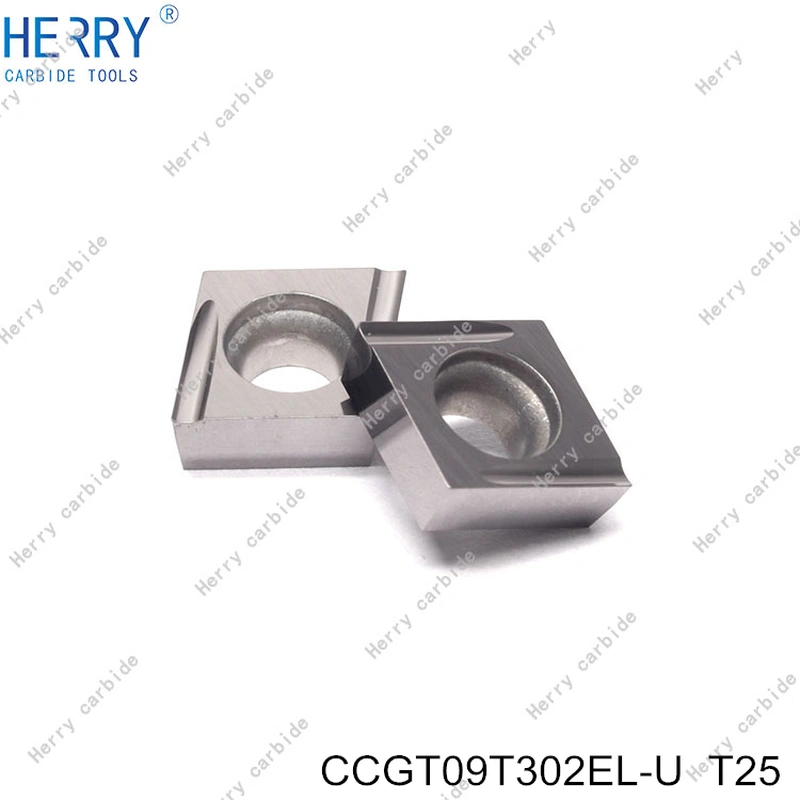 yüksek hassasiyetli ccgt09t302el-u sermet hassas delik işleme ve tornalama uçları  