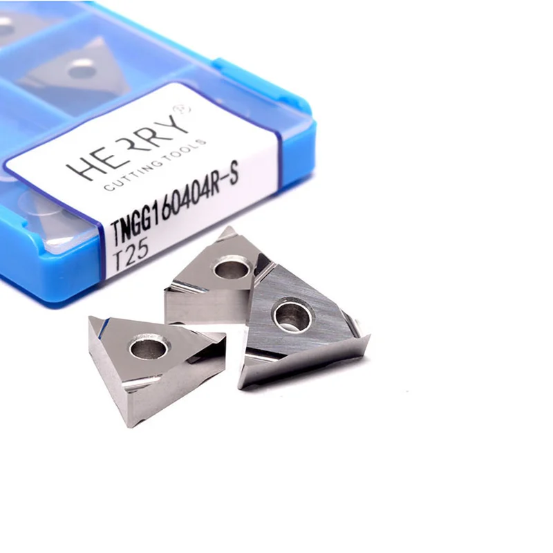 hızlı sevkiyat cnc tngg160404r-s sermet ince sıkıcı ve tornalama uçları