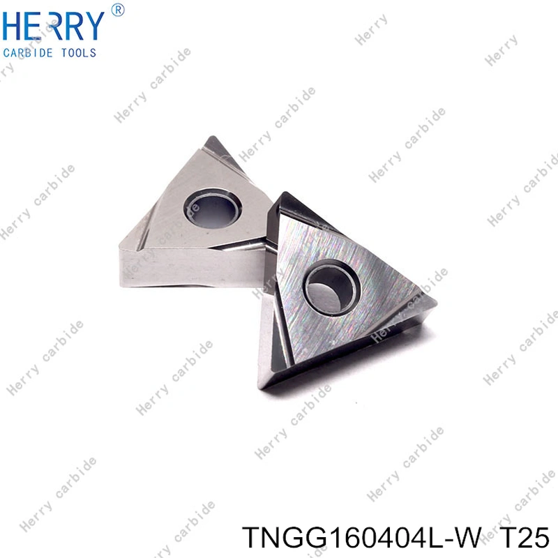 cilalama için sermet ince delme ve tornalama uçları tngg160404l-w