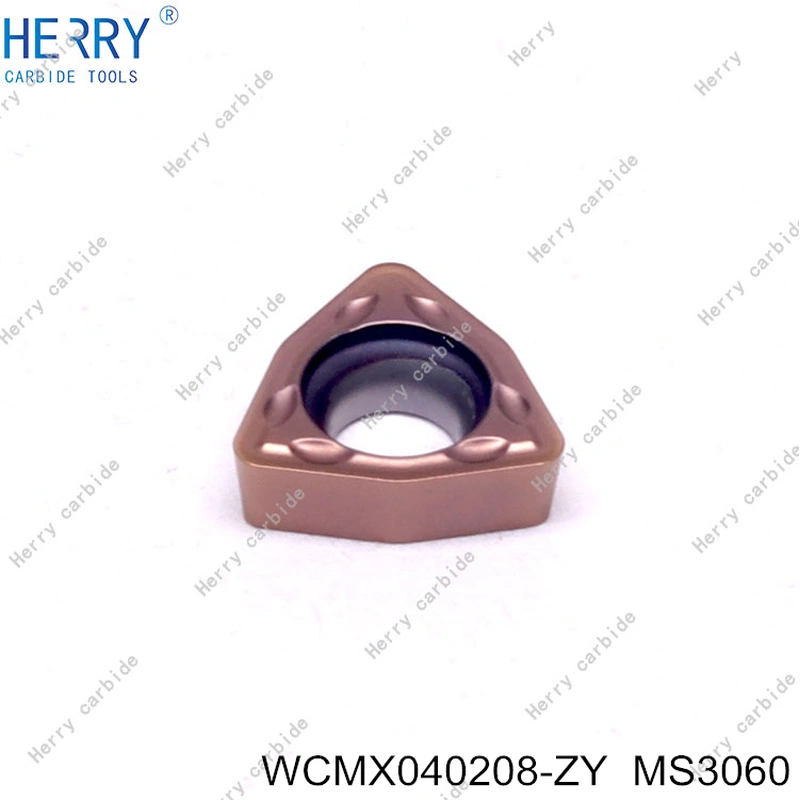 yüksek kaliteli karbür u matkap ucu wcmx040208fn metal torna aleti