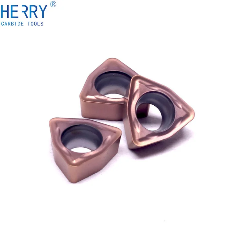 çin'de yapılan wcmx030208fn endekslenebilir cnc karbür u matkap uçları