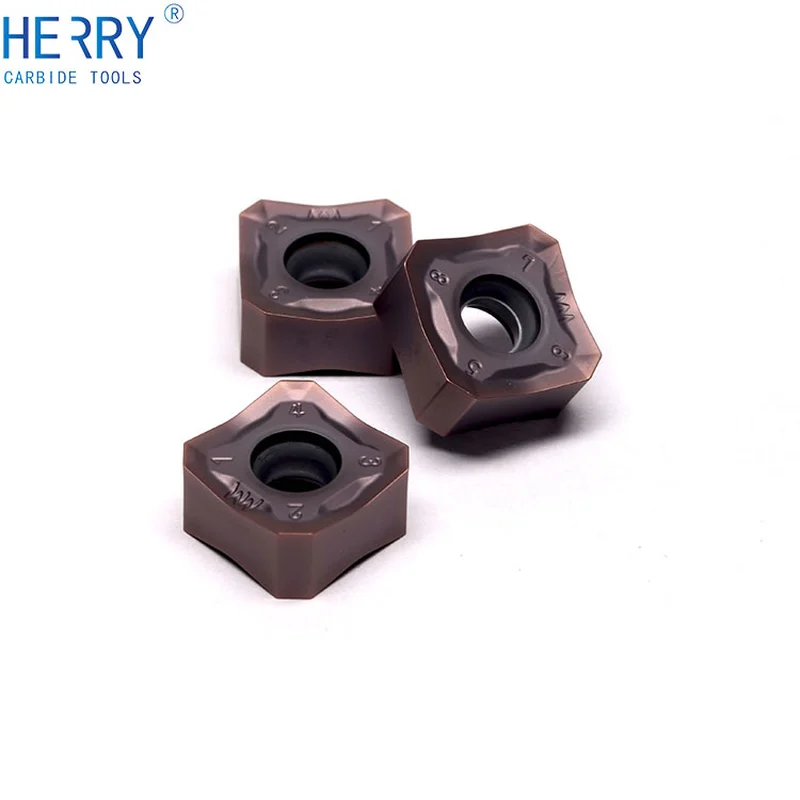 snmx1206ann-mm cnc karbür yüksek ilerlemeli freze ucu pvd kaplamalı  