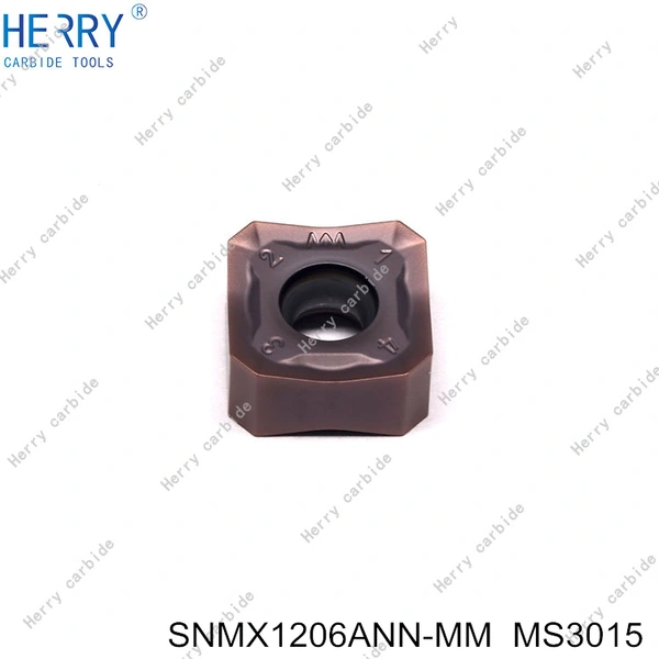 snmx1206ann-mm cnc karbür yüksek ilerlemeli freze ucu pvd kaplamalı  