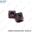 snmx1206ann-mm cnc karbür yüksek ilerlemeli freze ucu pvd kaplamalı  