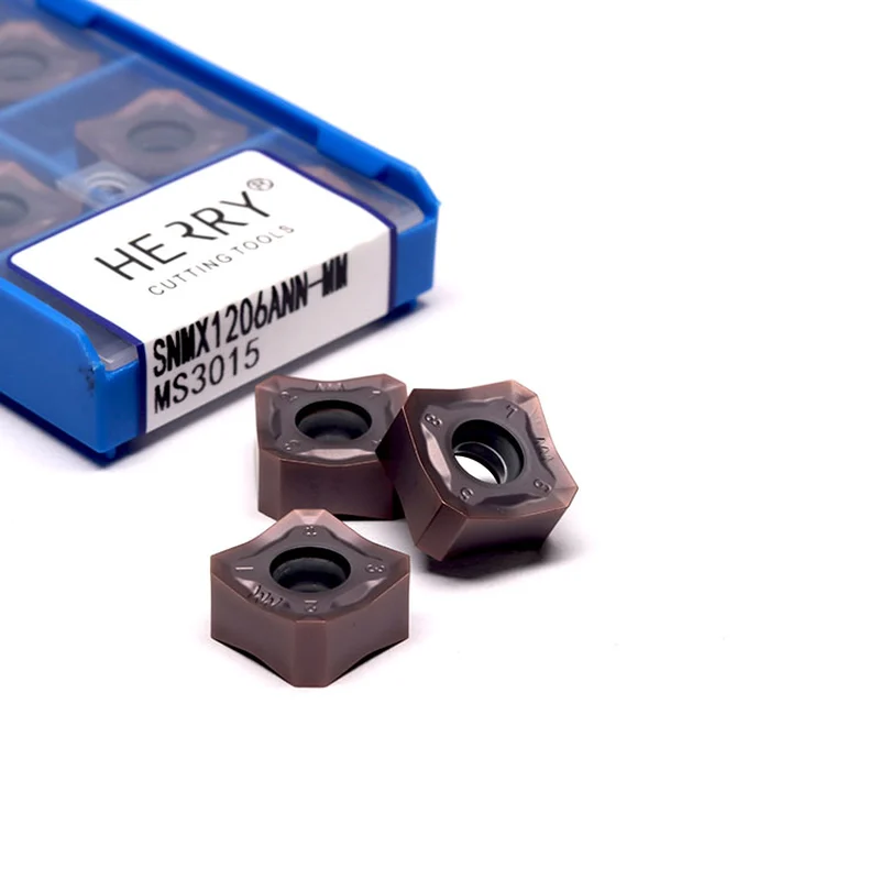 snmx1206ann-mm cnc karbür yüksek ilerlemeli freze ucu pvd kaplamalı  