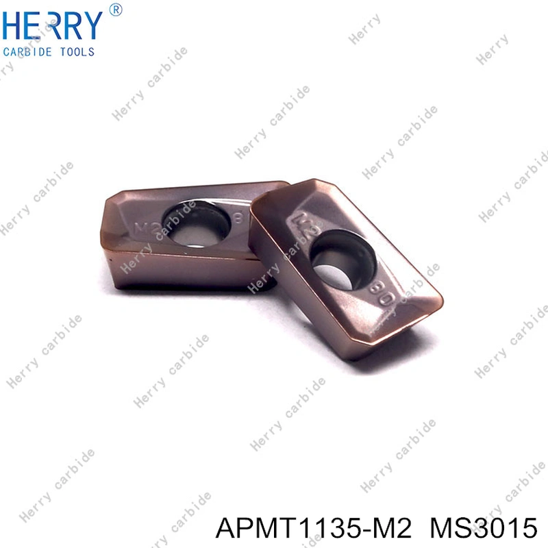 yüksek kaliteli apmt1135pder-m2 cnc tungsten karbür freze ucu