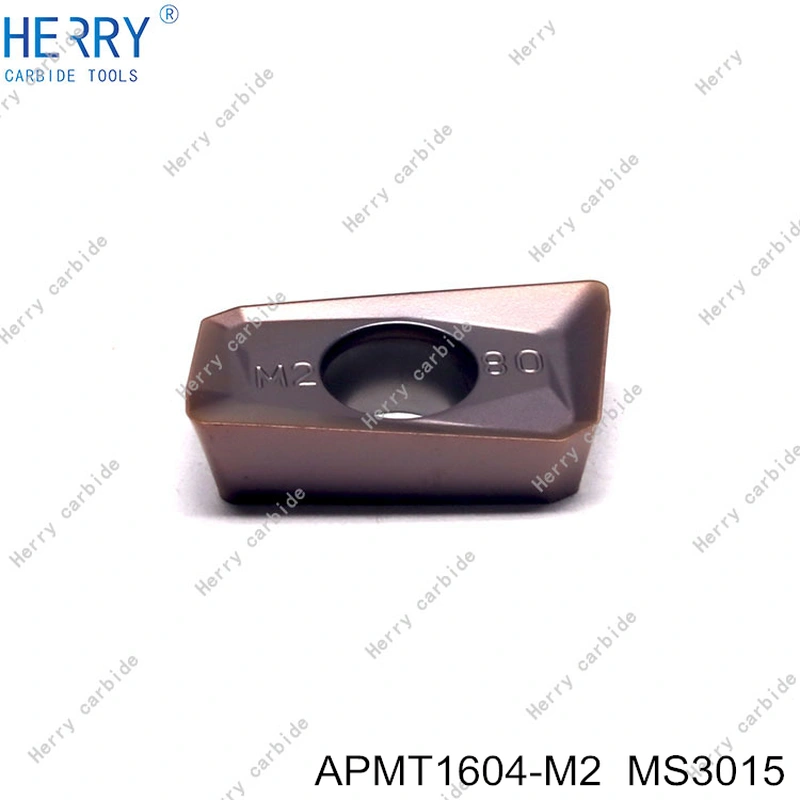 çin üretici güvenlik cnc apmt1604pder-m2 karbür freze ucu