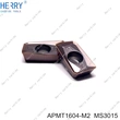 çin üretici güvenlik cnc apmt1604pder-m2 karbür freze ucu