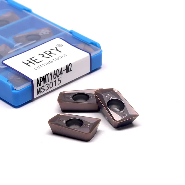 çin üretici güvenlik cnc apmt1604pder-m2 karbür freze ucu