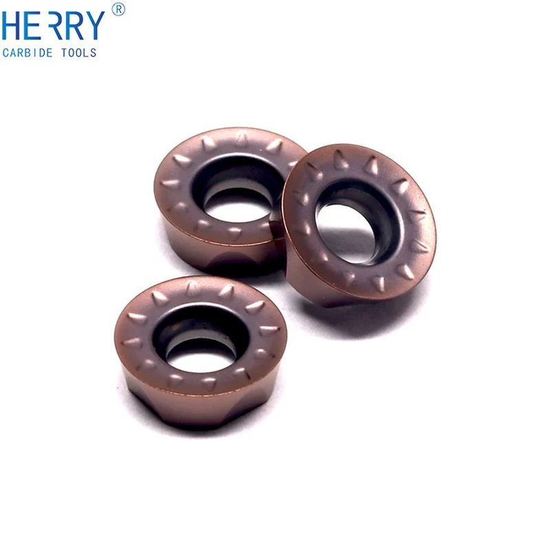 yüzey frezeleme takımları için cnc freze uçları rpmt08t2m0e-js