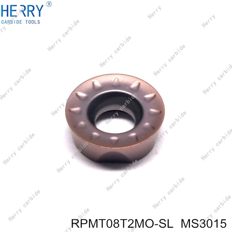 yüzey frezeleme takımları için cnc freze uçları rpmt08t2m0e-js