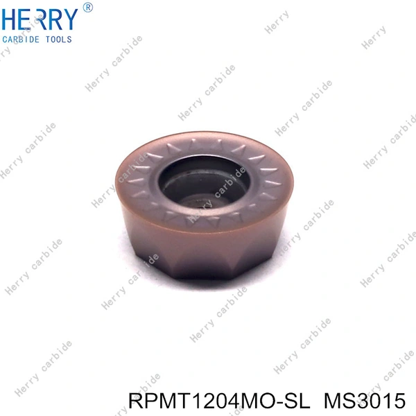 yüzey frezeleme için yüksek aşındırıcı rpmt1204moe-js freze ucu