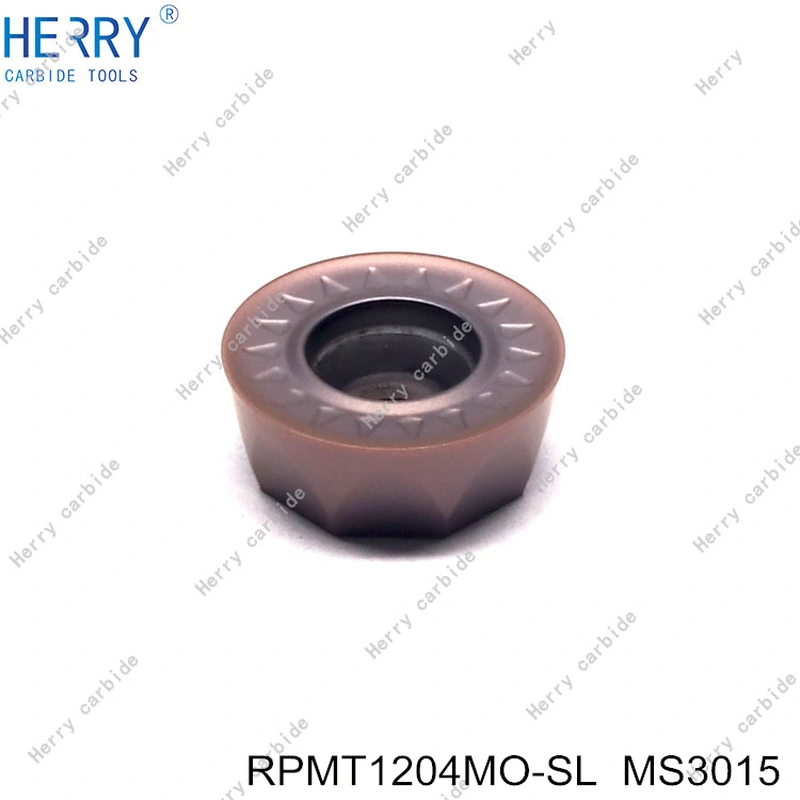 yüzey frezeleme için yüksek aşındırıcı rpmt1204moe-js freze ucu