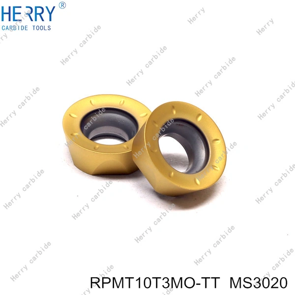 CNC Machine Cutting Tools RPMT1003MO-TT Carbide Milling Inserts