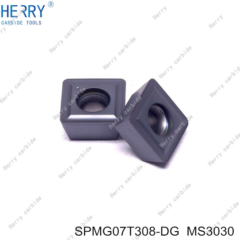 paslanmaz malzeme kesmek için sıcak satış spmg07t308-dg freze uçları