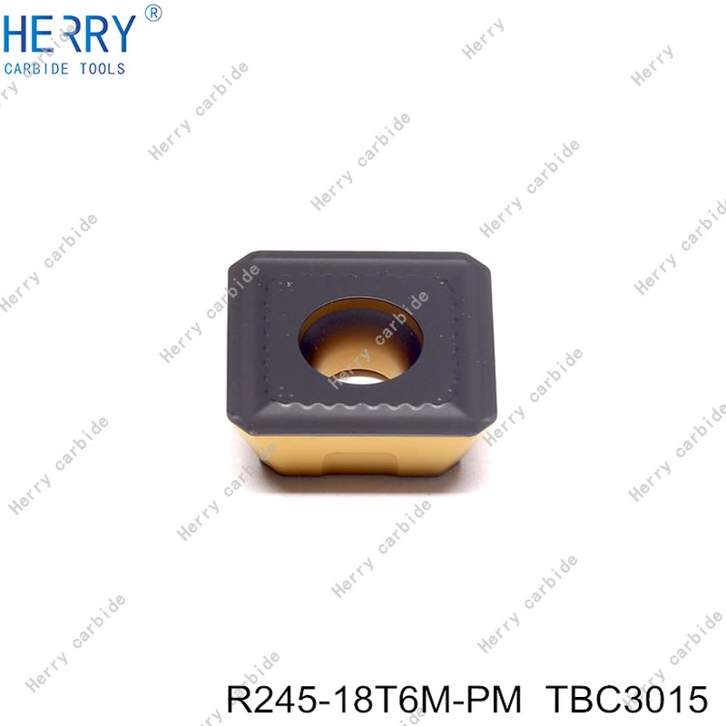 yüzey frezesi kesici r245-18t6m-pm güvenlik tungsten karbür freze ucu