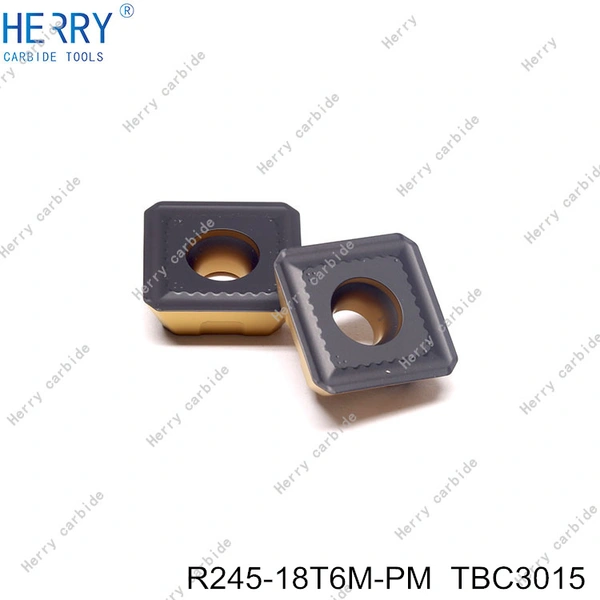 yüzey frezesi kesici r245-18t6m-pm güvenlik tungsten karbür freze ucu