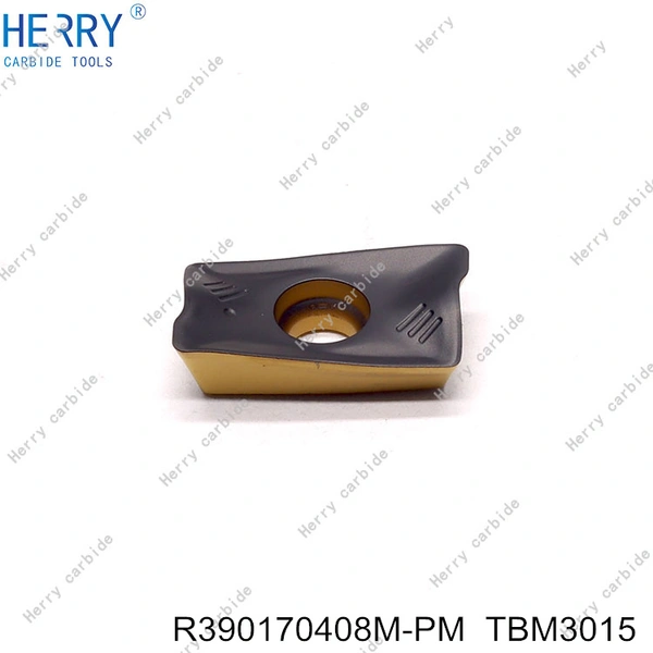 China Manufacturer R390170408M-PM Tungsten Carbide Milling Insert