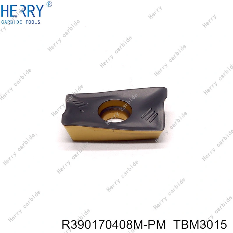 China Manufacturer R390170408M-PM Tungsten Carbide Milling Insert