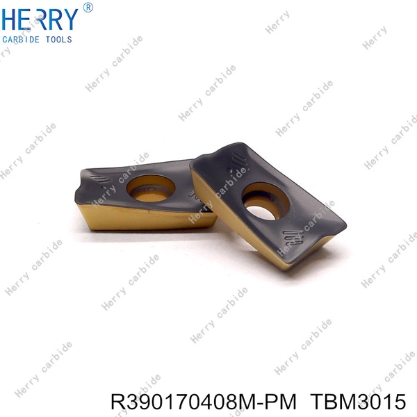 China Manufacturer R390170408M-PM Tungsten Carbide Milling Insert
